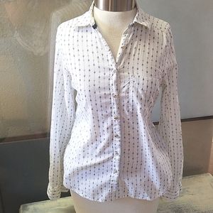 Maurices white button up